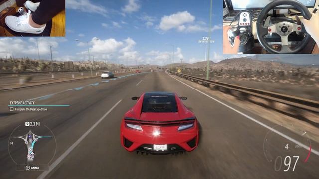Forza Horizon 5 | Acura NSX 2017 | Logitech G25 | RTX 3060 | 4K 60 FPS | Ultra Graphics смотреть онлайн
