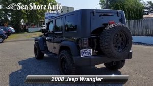 Used 2008 Jeep Wrangler Unlimited X, Belmar, NJ S1750