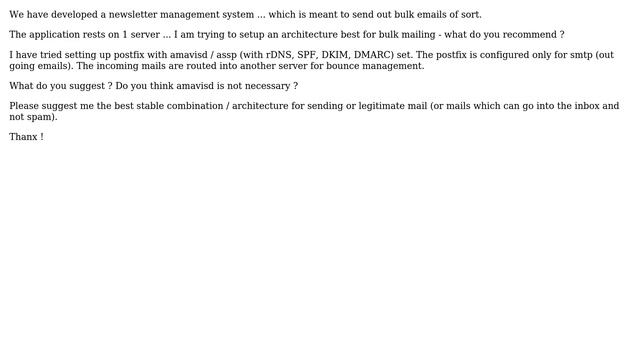DevOps & SysAdmins: Linux Mail Server Architecture for bulk mailing смотреть онлайн