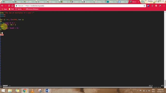 Unix - Relational Operator