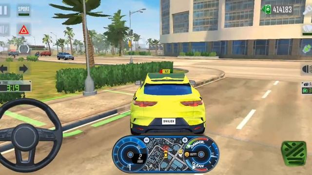 Taxi Sim 2020 ! Gameplay - Android Gameplay Jaguar I-Pace Suv Driving Miami City Taxi Car Simulator смотреть онлайн