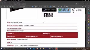 Pioneer MVH-S325BT Características
