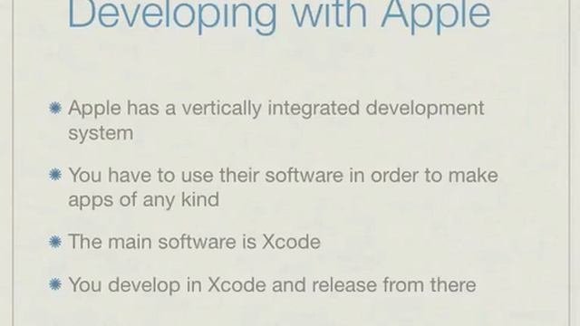 Learn How To Make IPhone Apps In 1 Hour Without Any Coding : Developing With Apple