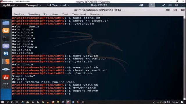 Pemrograman Shell Bash Linux | Shell Programming