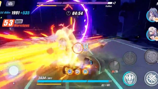 Memorial Arena EX - Kallen - BK(S1) SA HOS - 31360 - Tesla Zero 2*