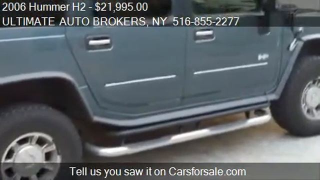 2006 Hummer H2 SUV for sale in Farmingdale, NY 11735 at the смотреть онлайн