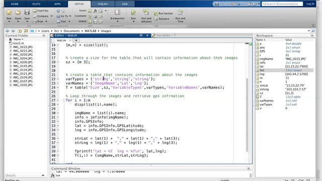 Extracting Image Metadata/GPS information using Matlab смотреть онлайн