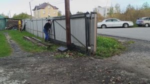 Самые быстрые ворота на диком югозападе =)
