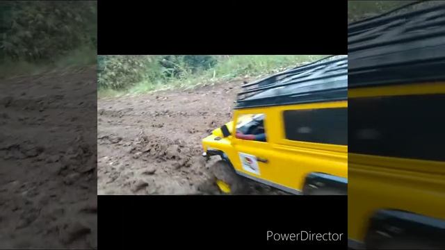 Land Rover Defender camel trophy trabas tanah liat смотреть онлайн