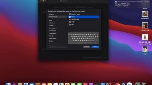 How to change the keyboard language in Macos big sur and Other