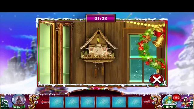 Christmas holidays escape room level 14 head master house walkthrough