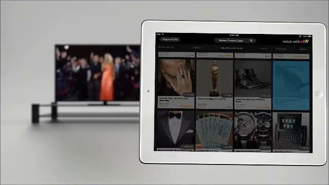 eBay's second screen app