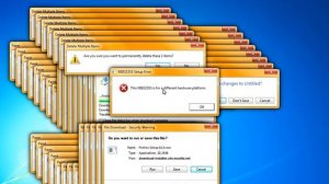 Windows 7 Crazy error V2 Thailand 2021