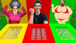 ВЫБЕРИ ПРАВИЛЬНЫЙ ЗАБРОШЕННЫЙ ПОДВАЛ ВЛАД А4 ТОЛСТАЯ БАБКА ГРЕННИ ЗЛАЯ УЧИЛКА МИСС ТИ В МАЙНКРАФТ