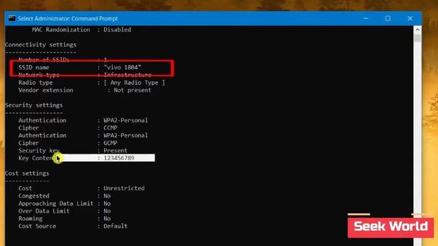 Find all Wi-Fi Network password using CMD смотреть онлайн