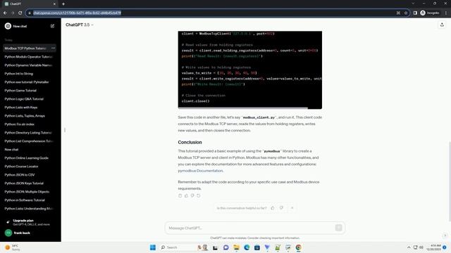 python modbus tcp library смотреть онлайн