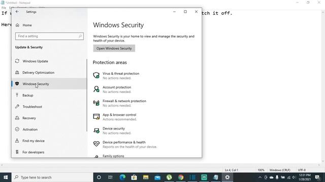 How to temporarily switch off/disable windows security on windows 10 смотреть онлайн