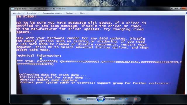 COMO SOLUCIONAR ERROR DE PANTALLA AZUL EN WINDOWS 7 TODAS LAS SOLUCIONES 100% GARANTIZADO 2016 смотреть онлайн