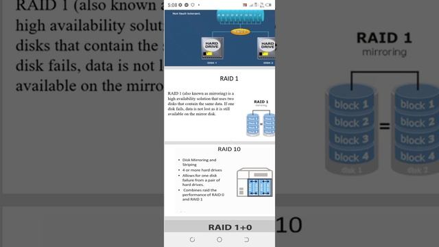 What is Raid Model ? Raid 0 ,Raid 1, Raid 10, Raid 5, Raid 6 All about this watch in this video смотреть онлайн
