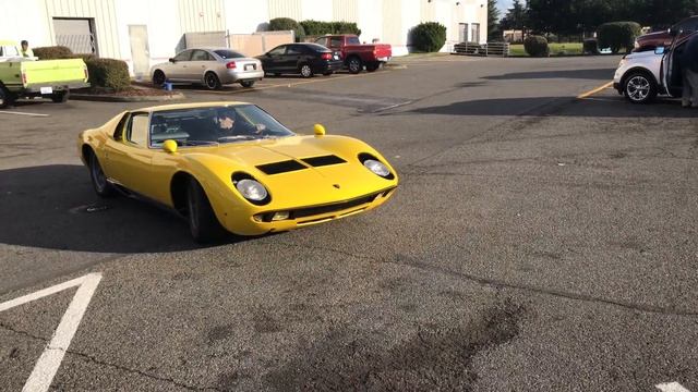 Million Dollar 1969 Lamborghini Miura At The Auto parts Store 😱 смотреть онлайн