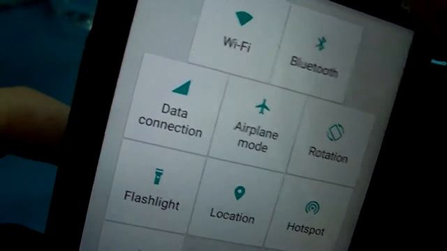 Android5.0教學 - 下拉快捷功能設定