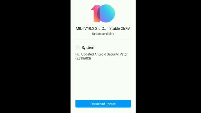 System Update Mi Note 5 Pro | MIUI V10.2.2.0.OEIMIXM And Fix Updated Android Security Patch