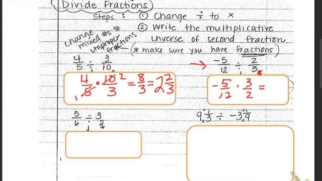 3.4 Dividing Rational Numbers смотреть онлайн