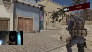 SASAVOT ИГРАЕТ В CS:GO VR | РЕЗКА SASAVOT