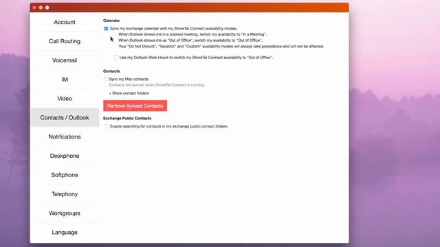 Mitel MiCloud Connect Syncing Your Microsoft Outlook Calendar and Contacts