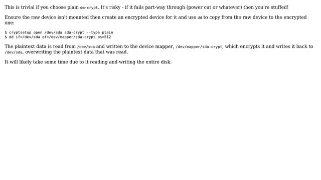 Encrypt an existing partition in Linux while preserving its data (4 Solutions!!) смотреть онлайн