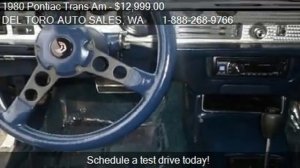 1980 Pontiac Trans Am  - for sale in AUBURN, WA 98002