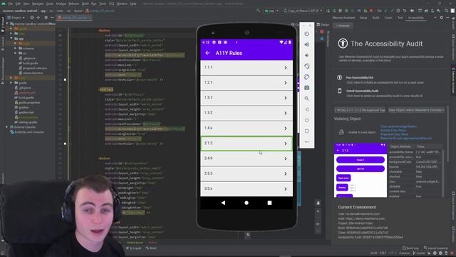 How to fix Android WCAG 2.1.2 No Keyboard Trap Accessibility Violations | Mesmer IDE Plugin смотреть онлайн