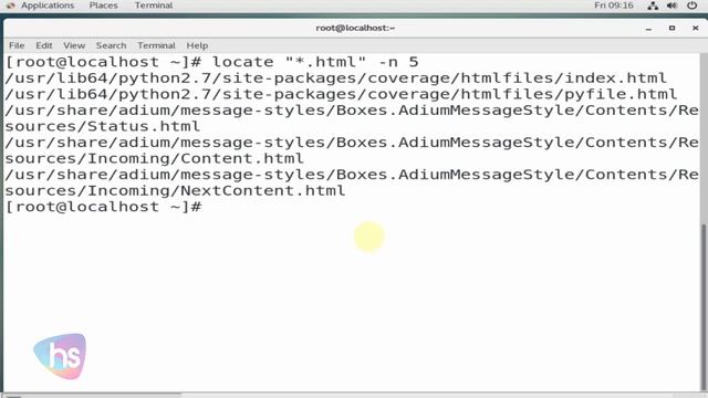 Linux locate command realtime examples | Linux Experienced, Freshers | Linux Training | Harisystems
