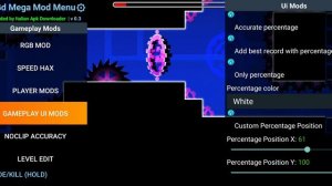 Geometry Dash Mod Menu 2.111
