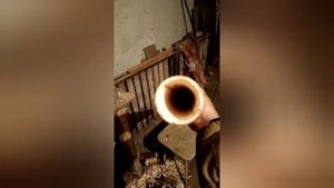 Труба на изюбря своими руками обзор трубы из ели👍👍👍