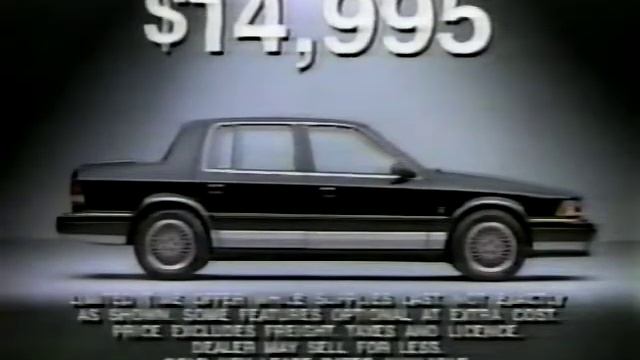 1990 Commercial - Chrysler - Nobody Competes смотреть онлайн