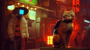 Бездомный Кот и Робот - Stray Game | Cat and Robot- Живые Обои