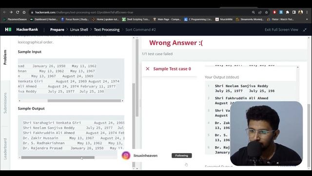 'Sort' Command #2 Hacker Rank Bash Problem solving #linux #opensource #bash #bashscripting