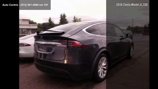 2016 Tesla Model X 75D смотреть онлайн