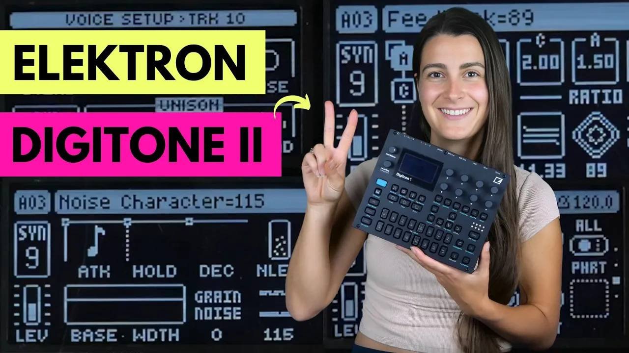 Elektron Digitone II: Walkthrough By Sarah Belle Reid