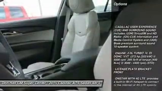 2015 CADILLAC ATS SEDAN Ashland, KY 7-1143 смотреть онлайн