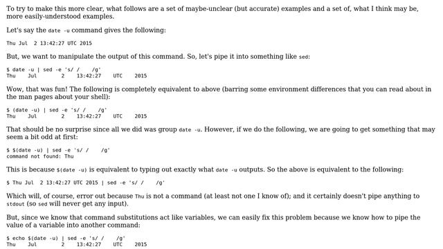 Unix & Linux: Difference of using () and $() to execute a series of commands (2 Solutions!!) смотреть онлайн