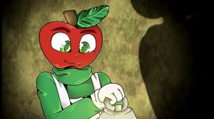 In the Dark. (Andy's Apple Farm animation)