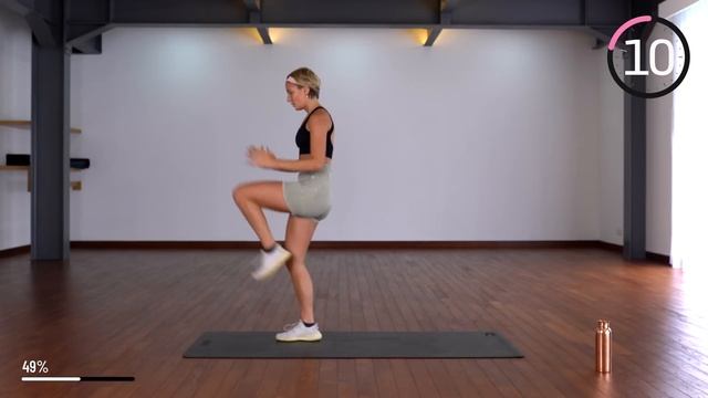 30 MIN CARDIO & ABS Workout - Slim Your Waist & Lose Belly Fat смотреть онлайн