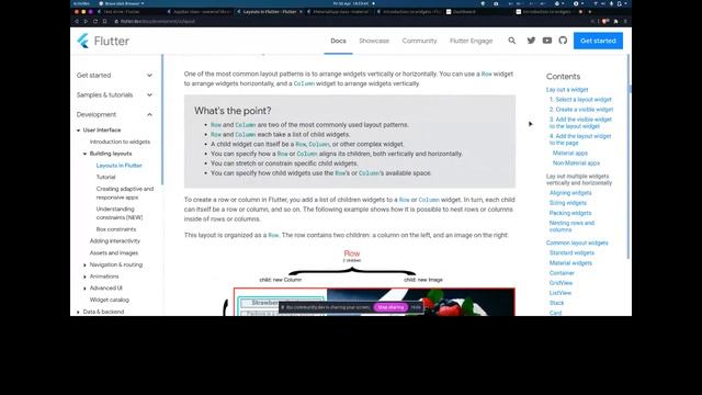 Flutter Widgets
