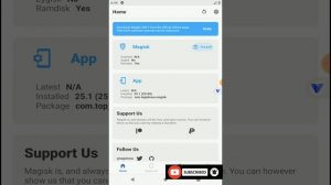 Install magisk 25 on vphonegaga and activate magisk modules on vpone gaga