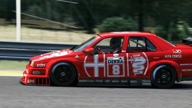 Assetto Corsa 4K MAX SETTINGS what fight Mercedes 190E ,Alfa Romeo 156,BMW M3 logitech G923 смотреть онлайн