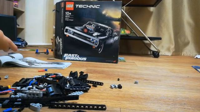 Лего Техник 42111 Dom's Dodge charger НЕ ОБЗОР, а сборка #3 смотреть онлайн