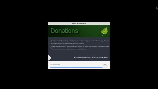 Bodhi Linux 6 Installation смотреть онлайн