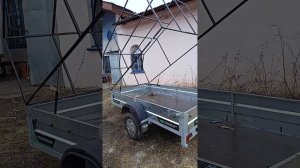 Кунг на прицеп своими руками)))